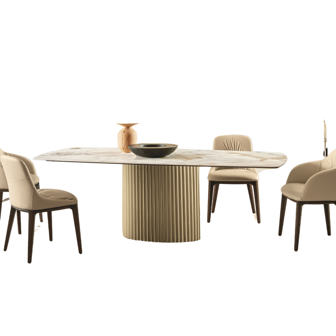 ENEA TABLE SHAPED CERAMIC TOP